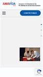 Mobile Screenshot of amavida.org.ve